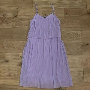 FELICITY &COCO LAVENDER PLEATED DRESS